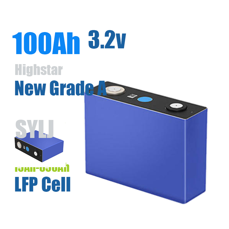 3.2V 100ah Lithium Battery Prismatic Cell for LiFePO4 Energy Storage
