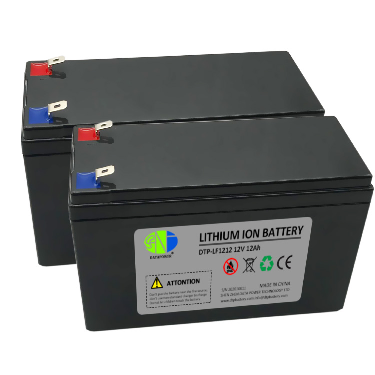 12V 12ah Rechargeable Li-ion Lithium Battery Industrial Battery LiFePO4 Battery with BMS