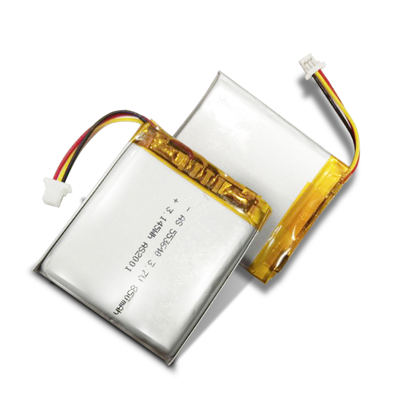 UL CB CCC Kc Un38.3 Wercs CE Certificate Factory Supply Lipo Battery 553640 3.7V 850mAh Lithium Polymer Battery for Electronic Devices