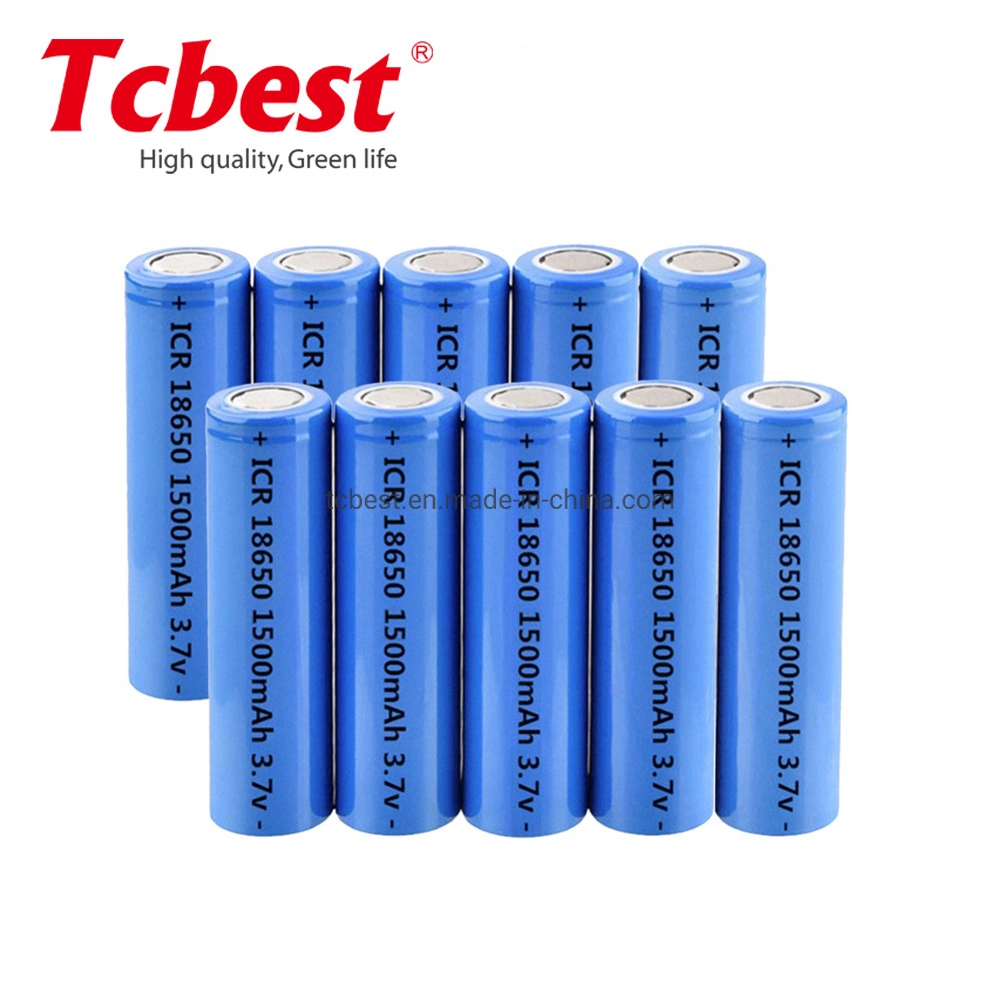 Factory/Manufacturer Directly Supply CB/Kc/MSDS/Un38.3 3.7V 18650 26650 14500 1500mAh 2600mAh Rechargeable Li-ion Lithium Batteries for Power 5 Years Warranty