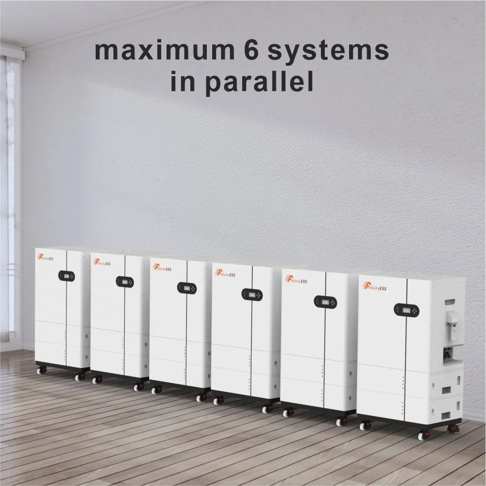 Felicityess Portable Solar Power Plant with Built-in 5kwh Battery