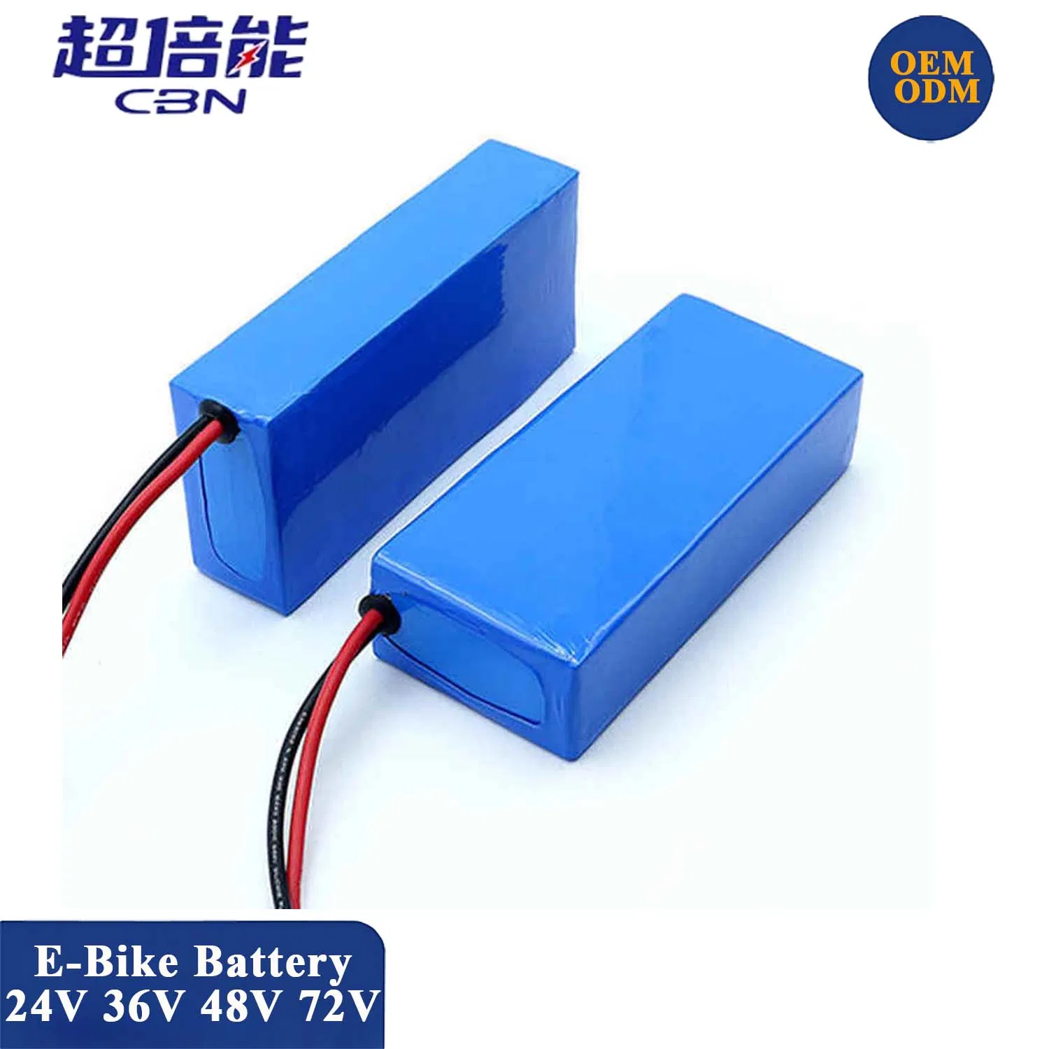 Factory Supply Customized Lithium-Ion Battery Pack for Electric Bicycles 24V 36V 48V 60V 72V 10ah 20ah 36ah 40ah Lithium Ebike Battery Pack