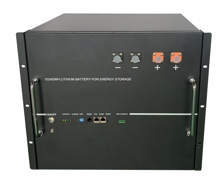 High Voltage Stacked Lithium Battery Modular Design 51.2V 50ah LiFePO4 Battery Pack