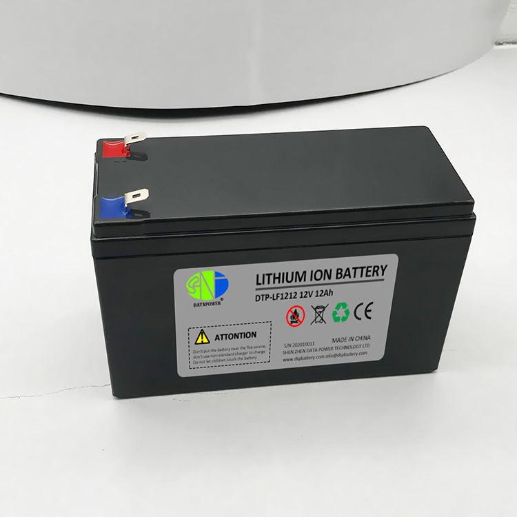 12V 12ah Rechargeable Li-ion Lithium Battery Industrial Battery LiFePO4 Battery with BMS