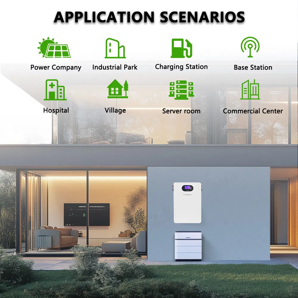 Moreday 48V 100ah 5kwh LiFePO4 Lithium Battery Pack for Home Solar Energy Storage System