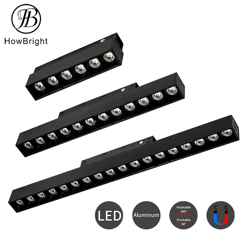 Magnetic LED Track Linear Light Aluminum Spot Light for Home Shop