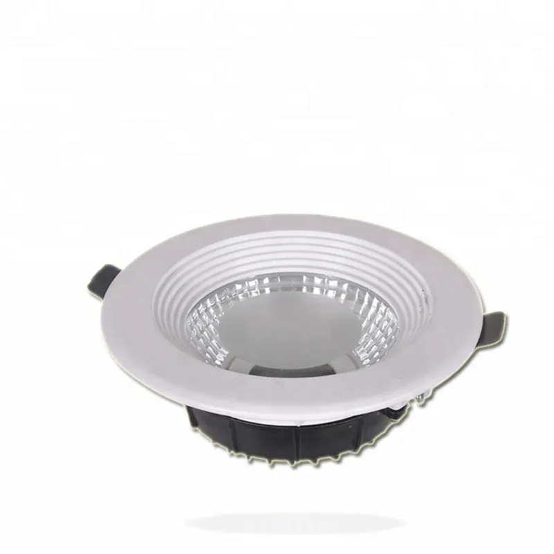 Anti Glare COB Trimless Recessed Hotel 10W 20W 30W LED Ceiling Down Light