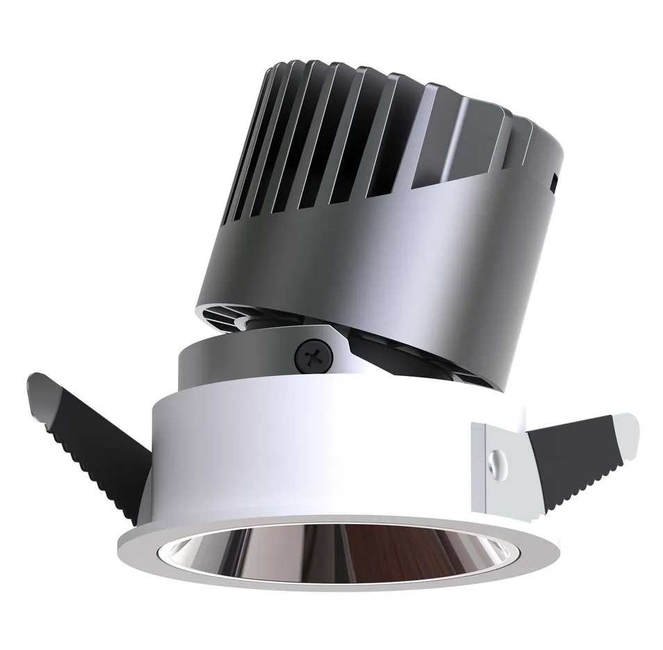 18W Dali Dimmable Adjustable Multi-Selective Reflector Ceiling/Recessed/Trimless Installation LED Downlight