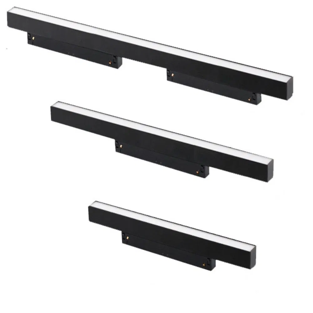 Smart 48V Magnetic LED Linear Track Spot Lighting System Magnetic Magnet Rail LED Lamp Magnetic Track Light