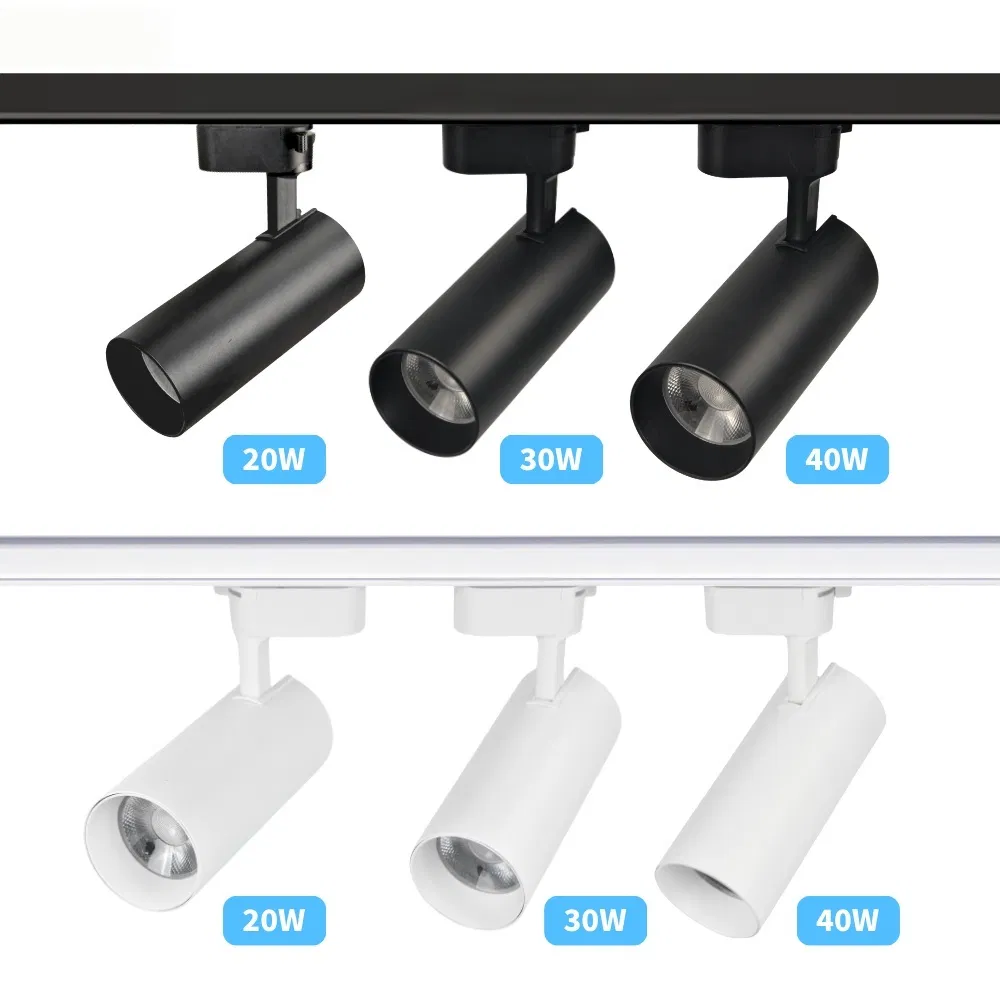 COB Track Spot Light Modern LED 24 Beam Angle 360 Degree Adjustable