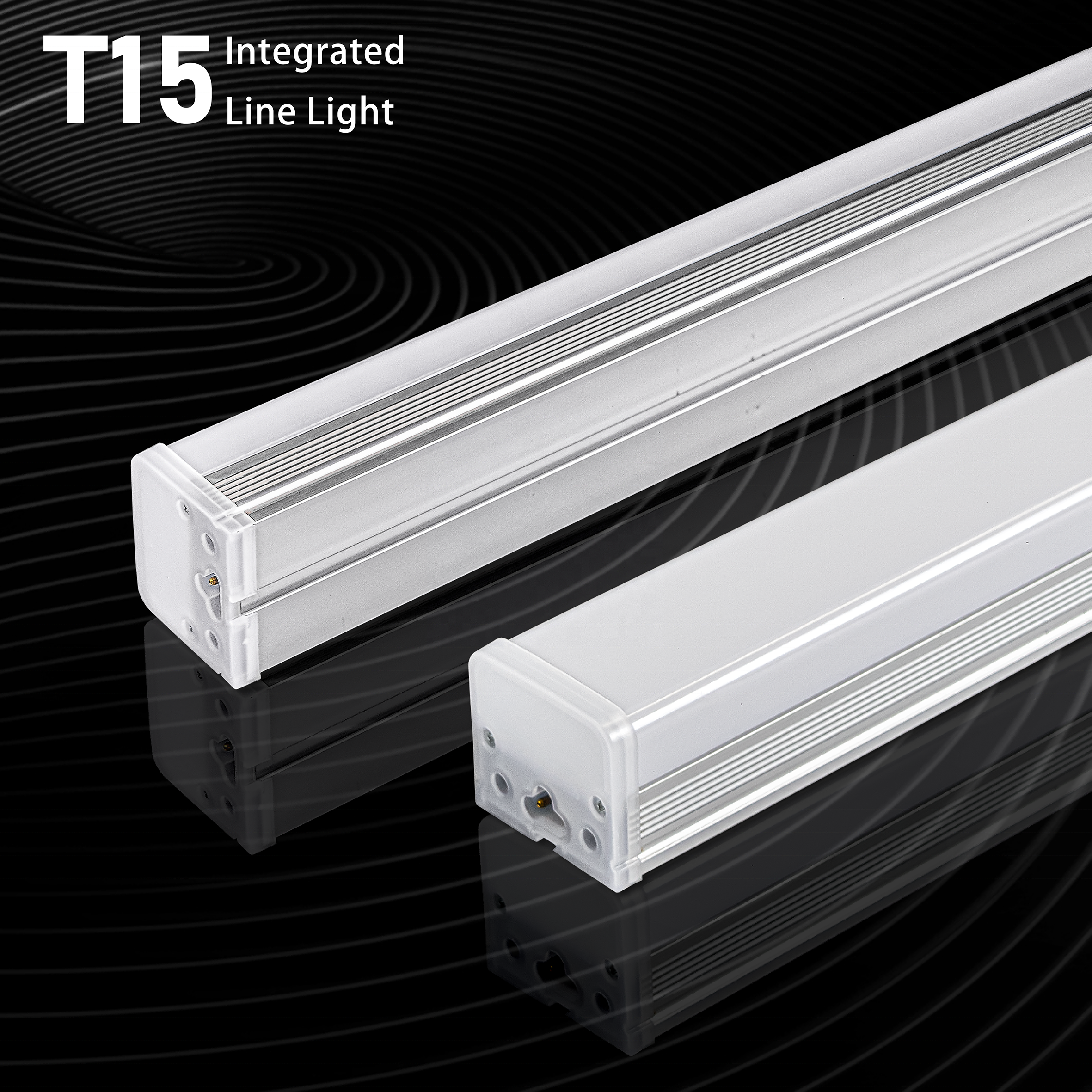 High Quality Modern Linear Lighting 600/1200/1500mm Hanging Aluminum Profiles LED Batten Light