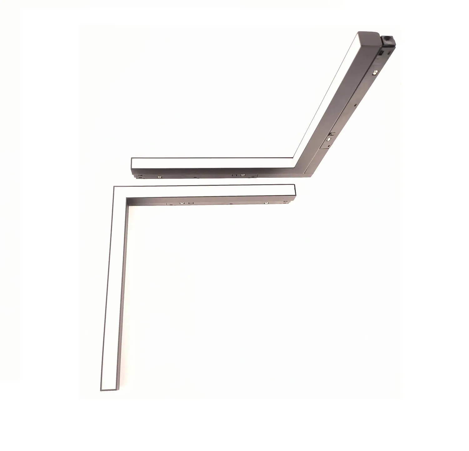 Magnetic 90° Corner L-Shaped Linear Floodlight 48V DC 18W Track Lights