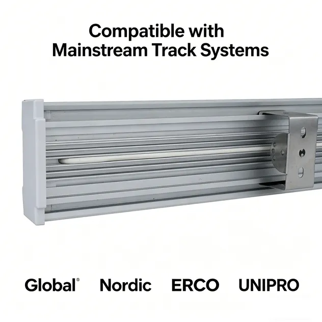High Efficiency LED Track Linear Light