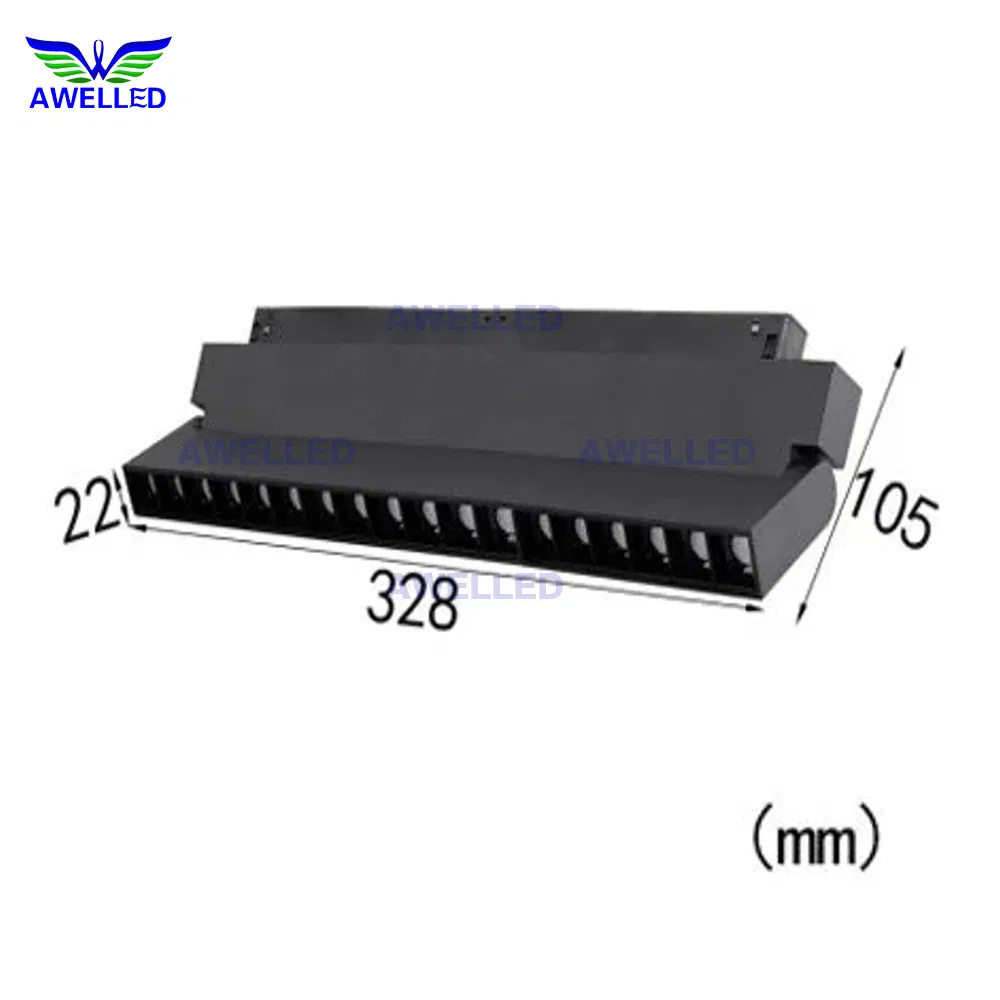 Adjustable 18W Magnetic Linear Track Light with Intelligent Control