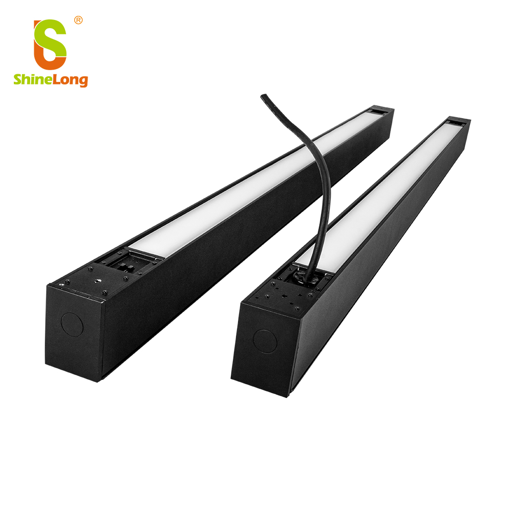 New Arrival 140lm/W Wattage CCT Adjustable Led Suspended Linear Light LED Architectural Linear Light Seamless Connection
