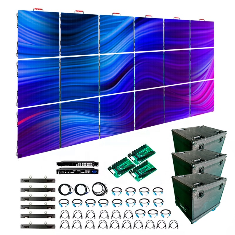 Seamless SMD Factory Discount Price Outdoor Church Rental Stage Backdrop LED Wall For Stage Background Design
