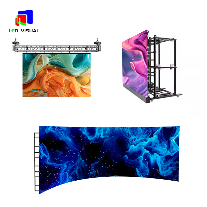 P2.6 P2.9 P3.91 LED Panels Movable Video Wall Rental Stage LED Screen For Indoor Event