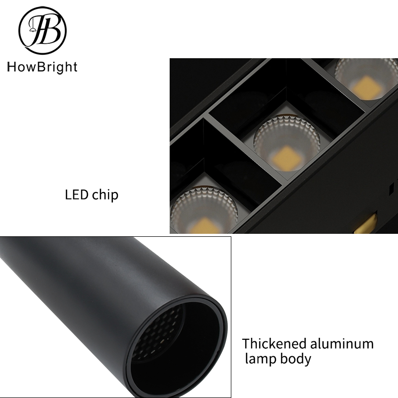 Magnetic LED Track Linear Light Aluminum Spot Light for Home Shop