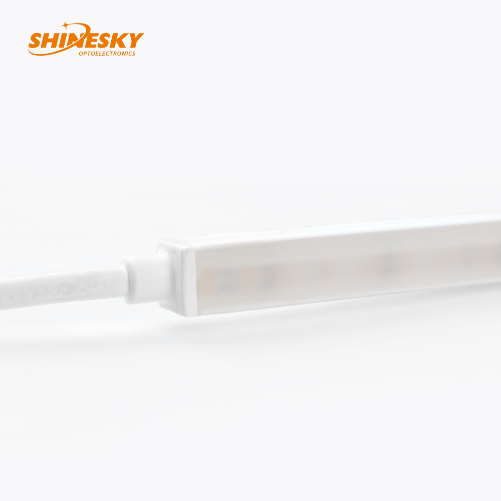 DC24V Outdoor Lighting Lamp Exterior Single Color/Rgb/CCT Led Wall Washer Silicone Neon Tube Flexible Led Linear Wall Washer