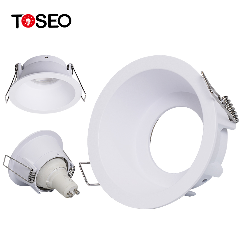 Fitting Variety of Light Sources Round Aluminum Anti-Glare Design Ceiling Deep Recessed Downlight