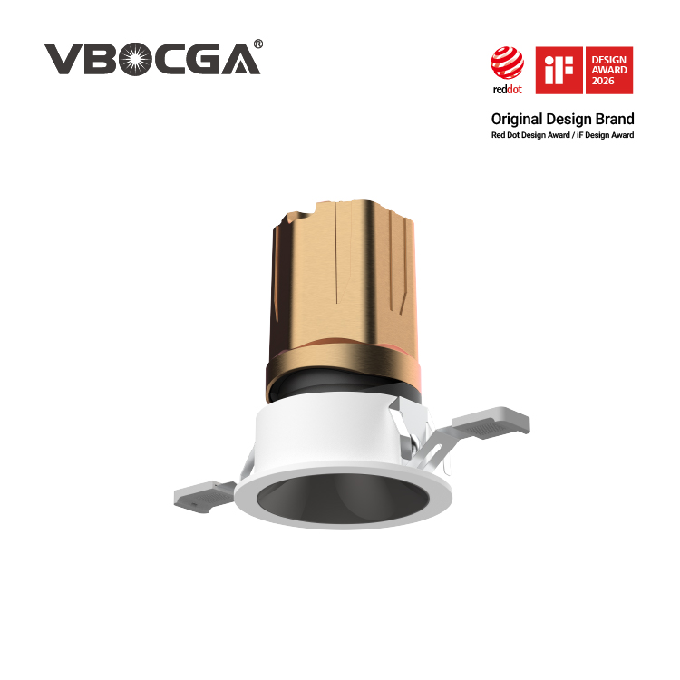 [Ra>95 Deep Anti-glare] Honeycomb Recessed Downlight Deep Aluminum Home Office Project Grade Dialux Support