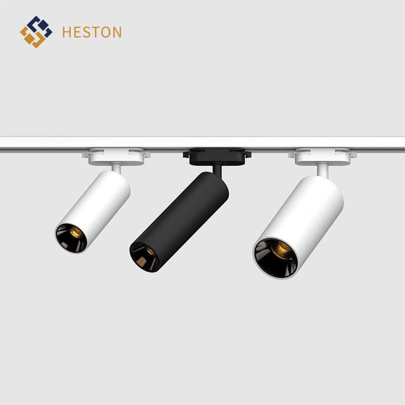 LED Modern Surface-Mounted Anti-Glare Ultra-Thin COB Spotlights High CRI 90 for Home Office 12W 3000K Certified Aluminum Construction