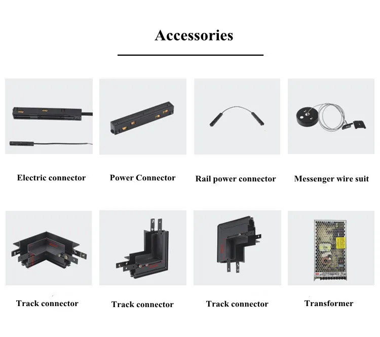 LED Track Light Components