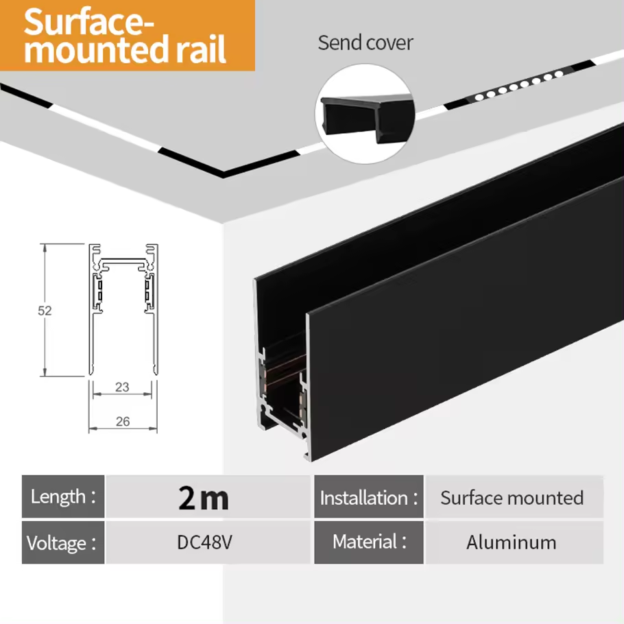 Magnetic Track Light