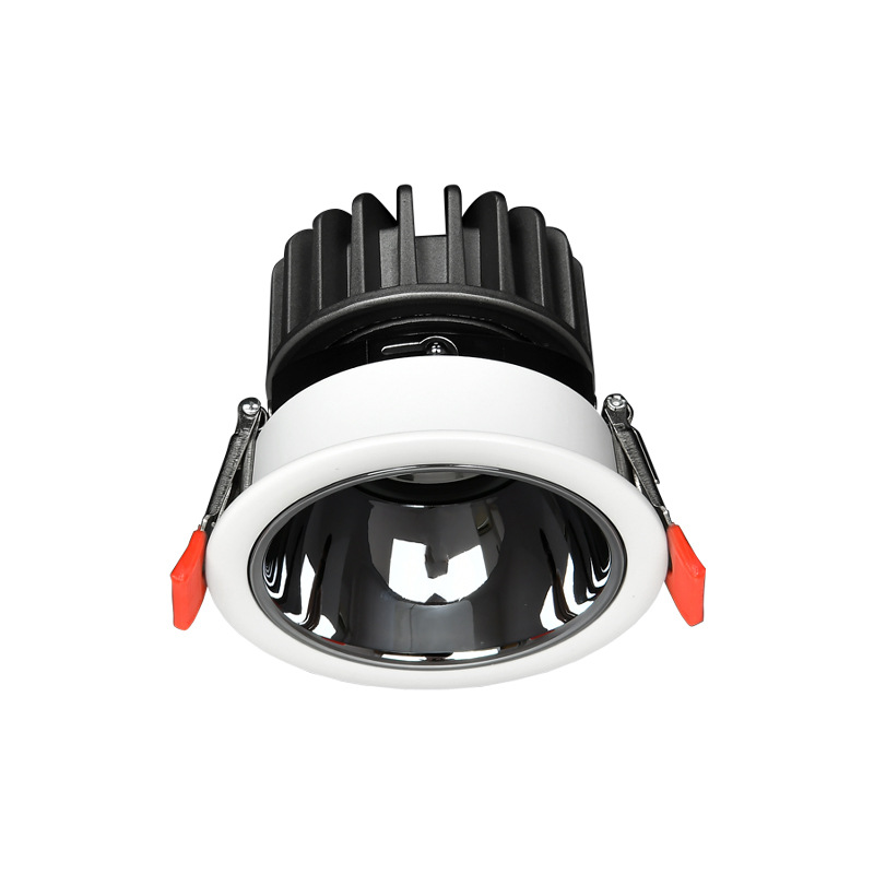 New Antiglare Round 10W LED Downlight Deep Honeycomb Recessed Die Cast Aluminum Home Use Ceiling Spotlight
