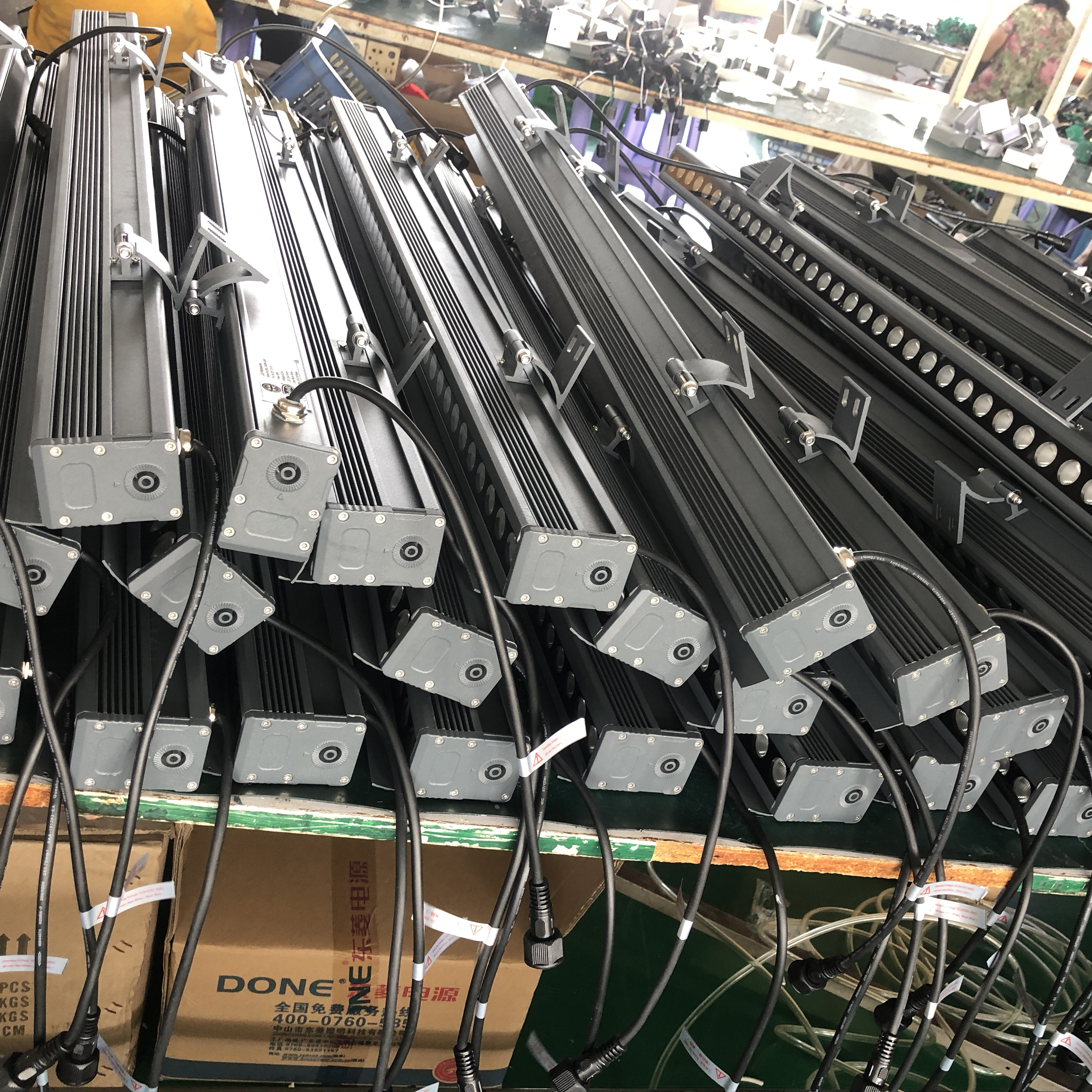 Ip66 Waterproof Outdoor Garden Aluminum Led Linear Light Wall Washer for Project