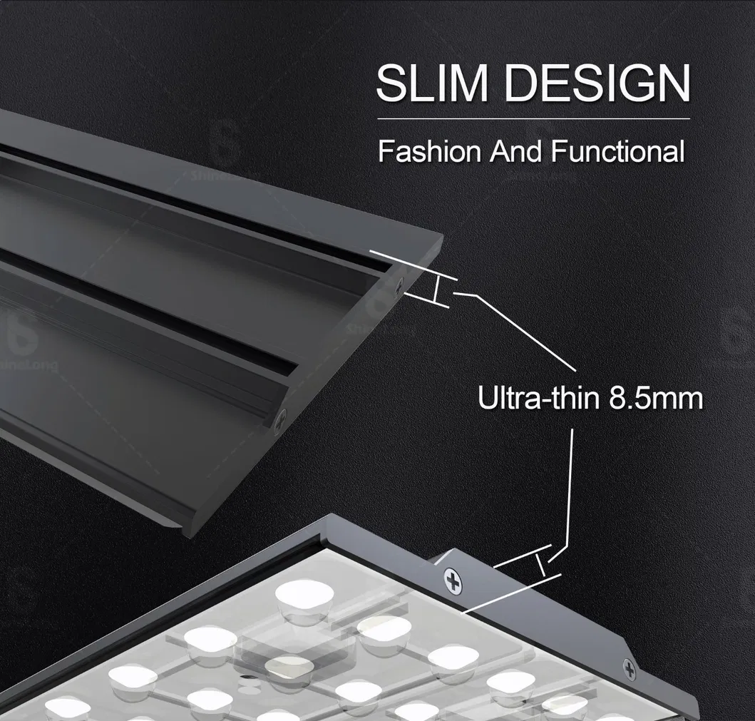 LED Aluminium Profile 80W Linear Magnetic Track Light for Supermarket