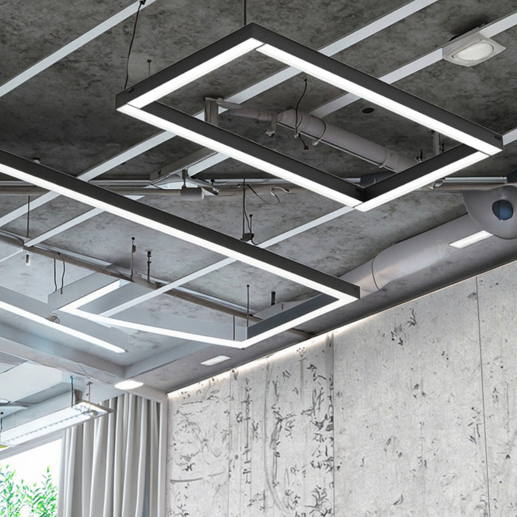 XT2 G2 Aluminum LED Linear Light 80W High Power Seamless Linkable 3-in-1 Mounting Architectural Lighting System Dimmable