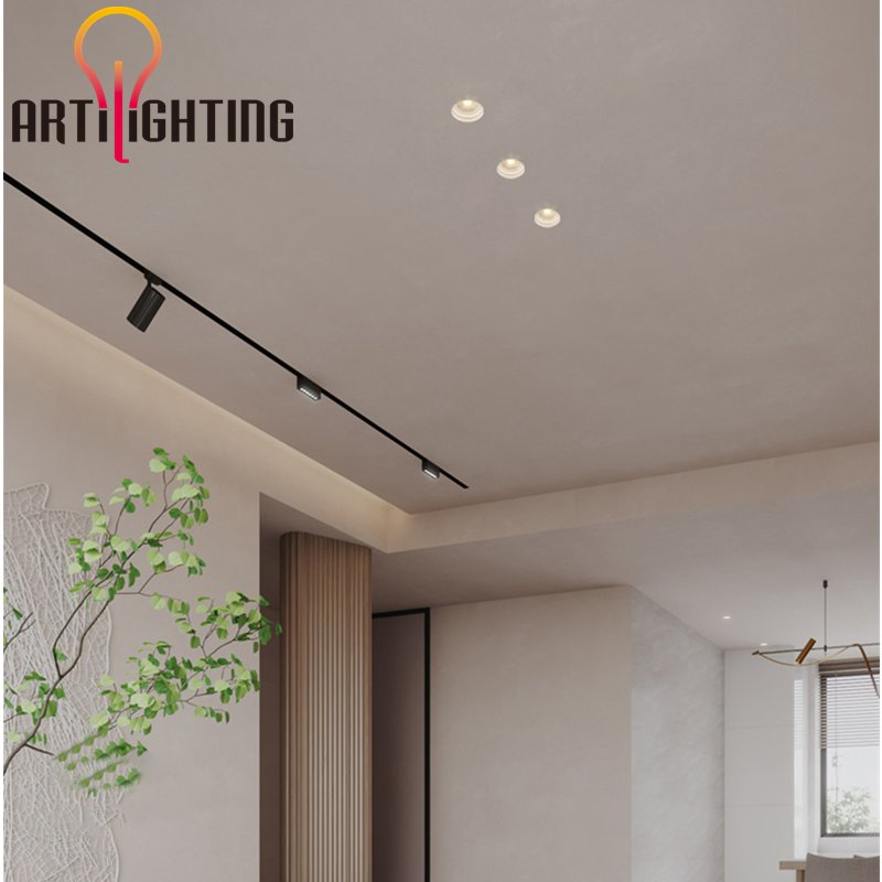 GU10 Bulbs Dimmable Trimless Color Change House Smart Recessed Down Lights for Home