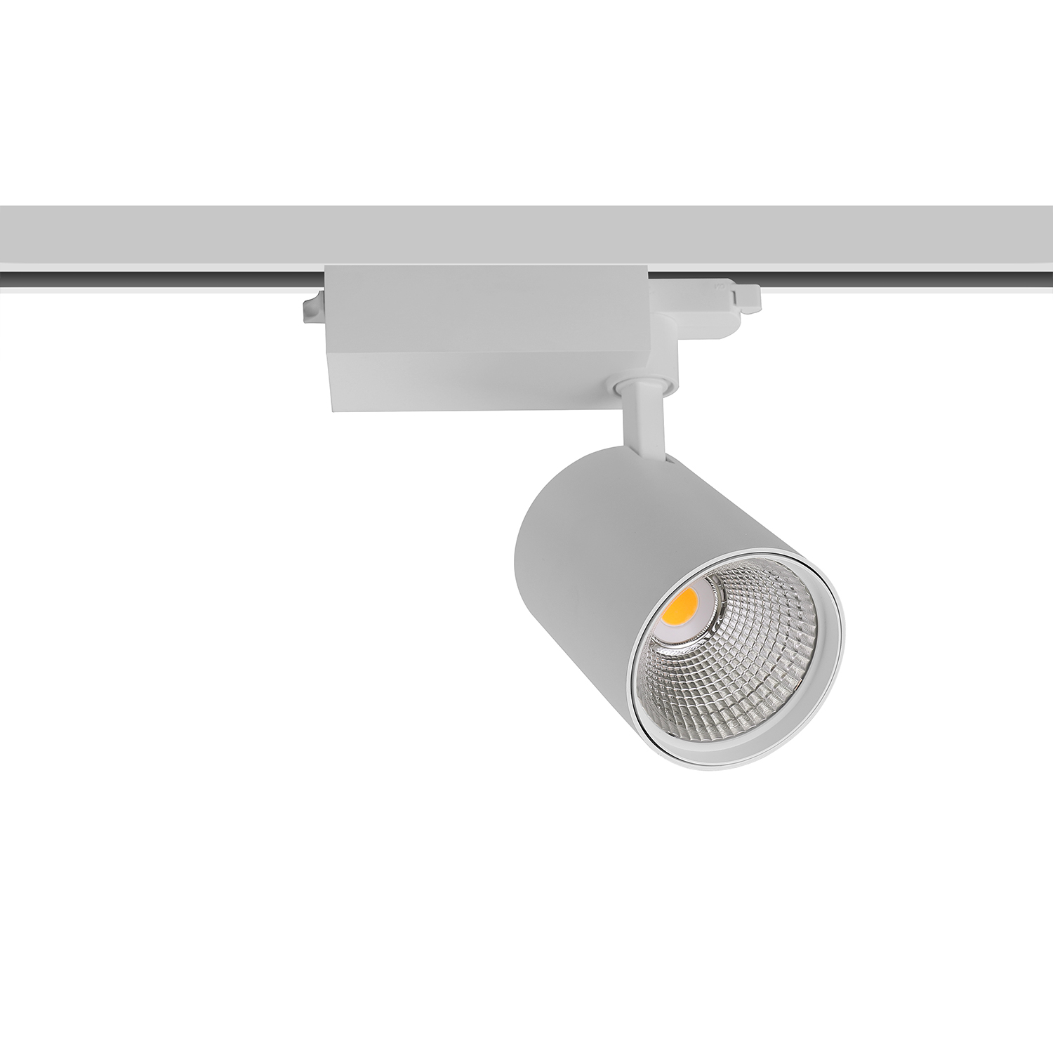 50W Adjustable Moving Head Spot COB LED Track Light Adjustable Aluminum LED Track Spotlight Commercial Track Lighting
