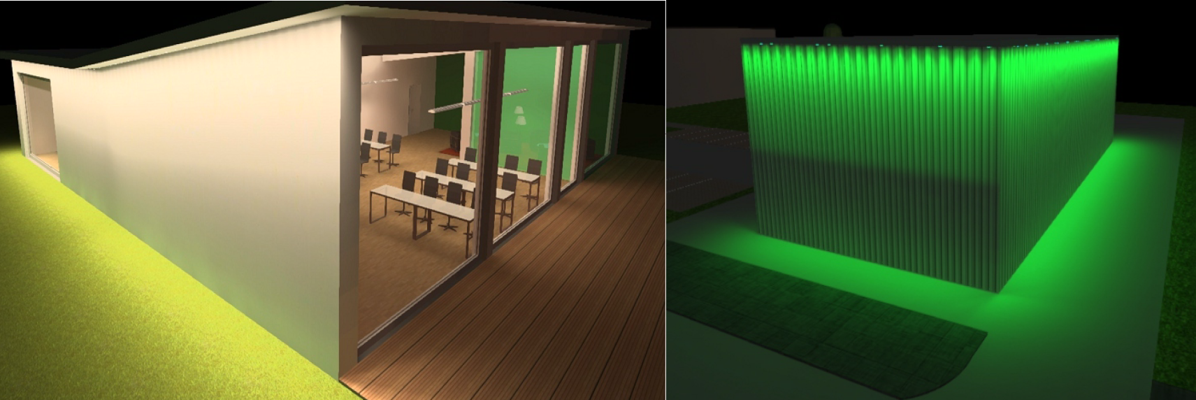 DMX512 Optic 3D 2020 LED Wall Washer Free Bend 2835/3030/5054 USB IP67 Landscape Indoor/Outdoor CRI90 Dimmable Various Beam