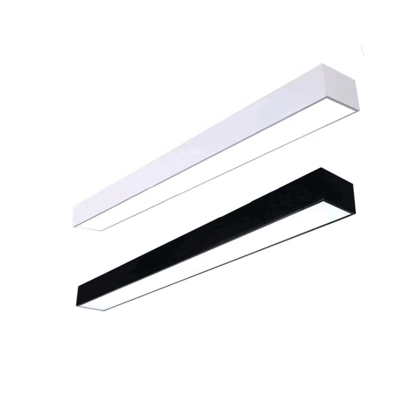 Direct &amp; Indirect Architecture Led Linear Light Aluminum Modern Pendant