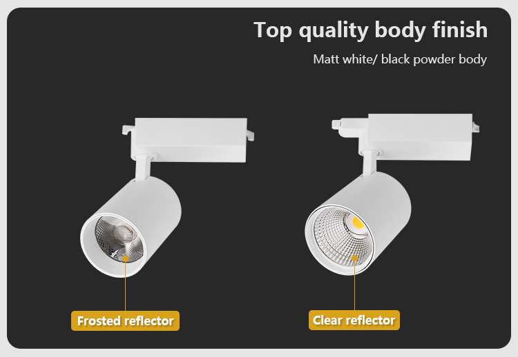 LED track spotlight view 6