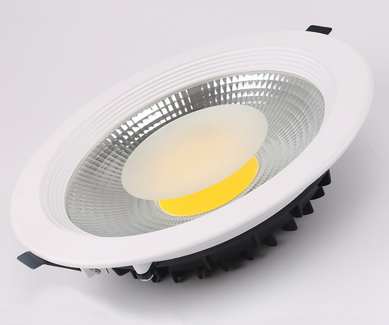 Anti Glare COB Trimless Recessed Hotel 10W 20W 30W LED Ceiling Down Light