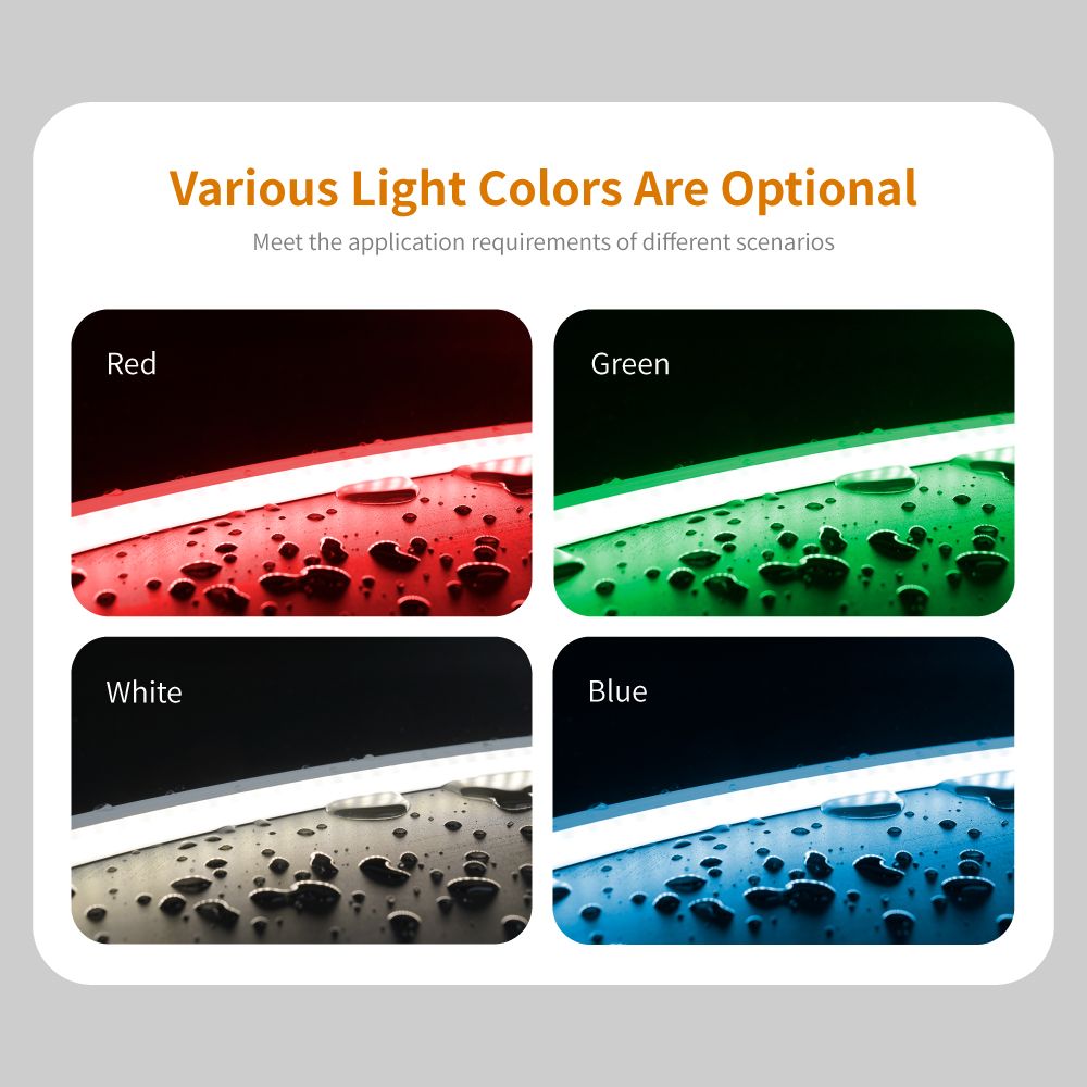 DC24V Outdoor Lighting Lamp Exterior Single Color/Rgb/CCT Led Wall Washer Silicone Neon Tube Flexible Led Linear Wall Washer