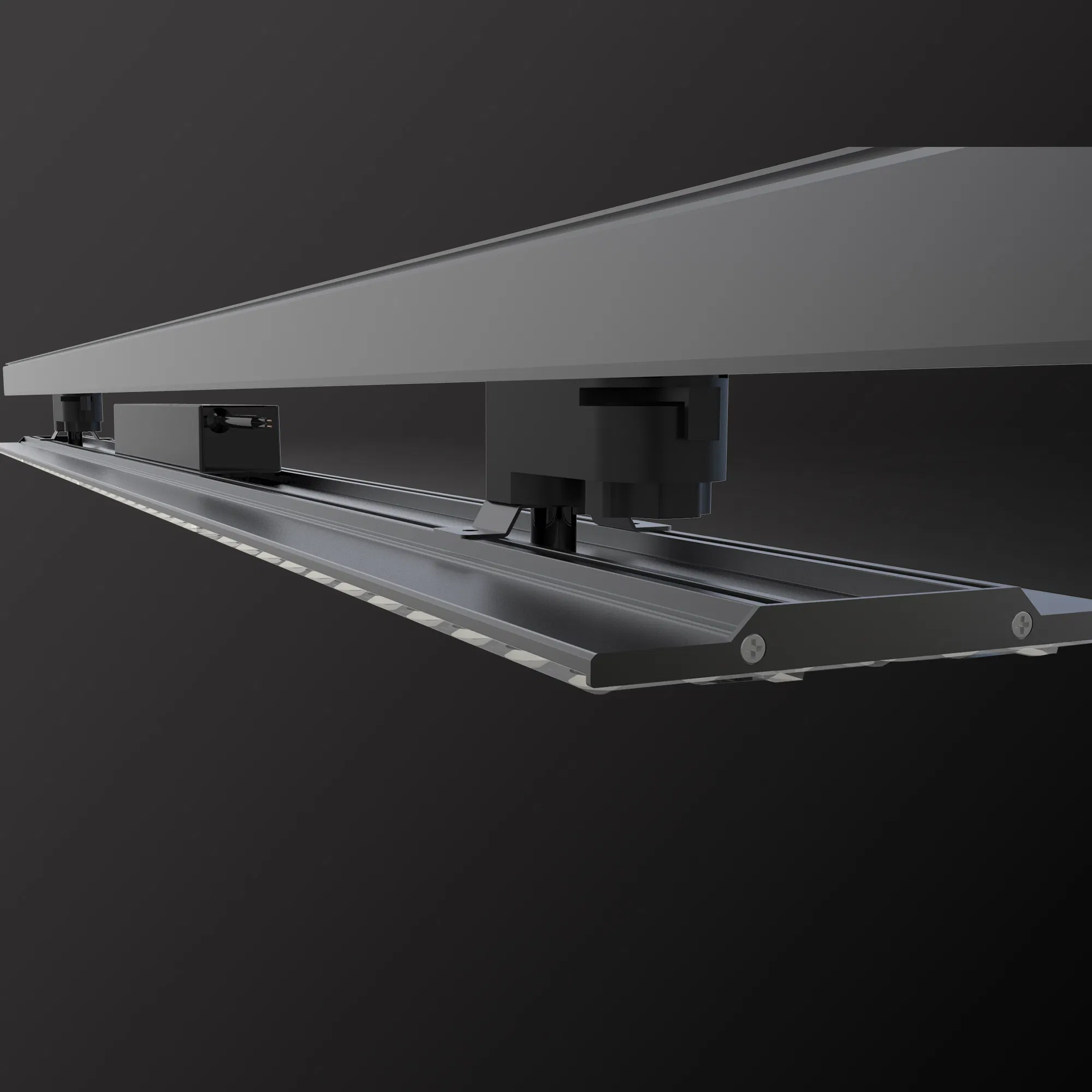 LED Aluminium Profile 80W Linear Magnetic Track Light for Supermarket