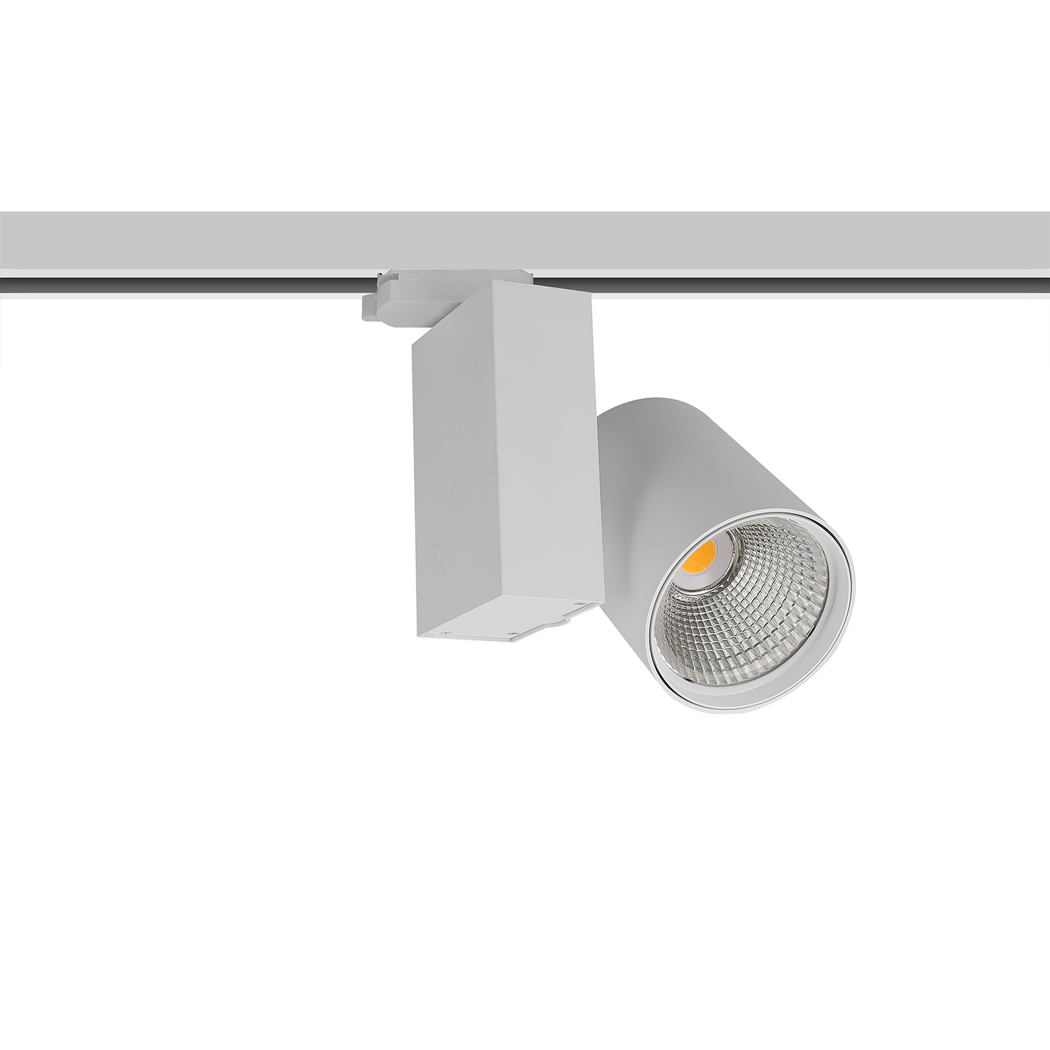 50W Adjustable Moving Head Spot COB LED Track Light Adjustable Aluminum LED Track Spotlight Commercial Track Lighting