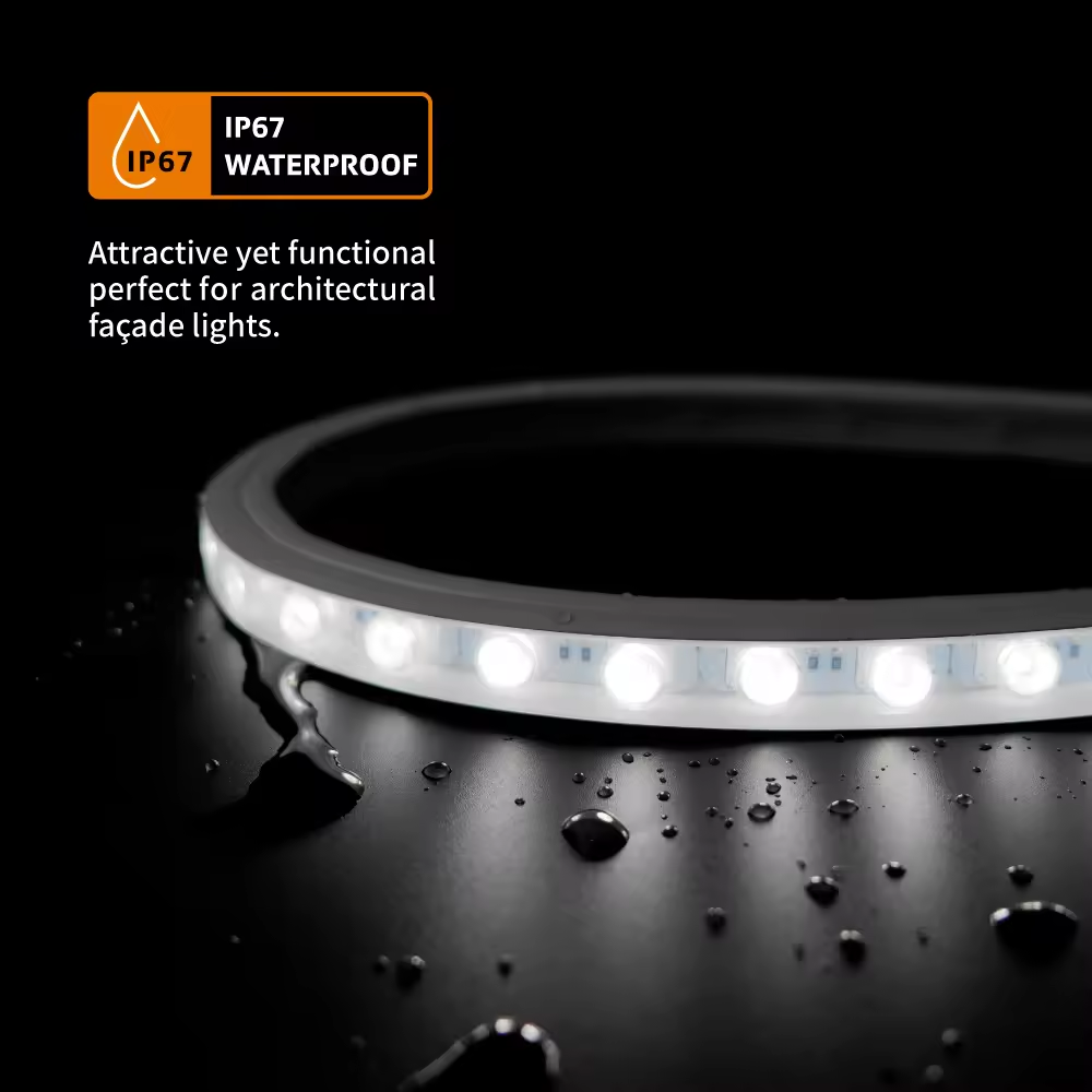 DMX512 Optic 3D 2020 LED Wall Washer Free Bend 2835/3030/5054 USB IP67 Landscape Indoor/Outdoor CRI90 Dimmable Various Beam