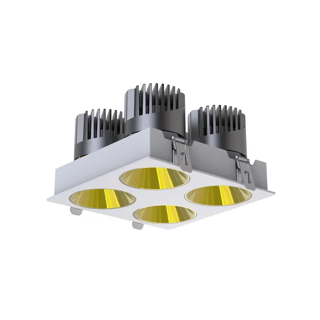 18W Dali Dimmable Adjustable Multi-Selective Reflector Ceiling/Recessed/Trimless Installation LED Downlight