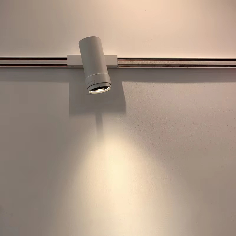 25mm Magnetic Track Surface Mounted Variable Zoom and Adjustable Angle Spotlight