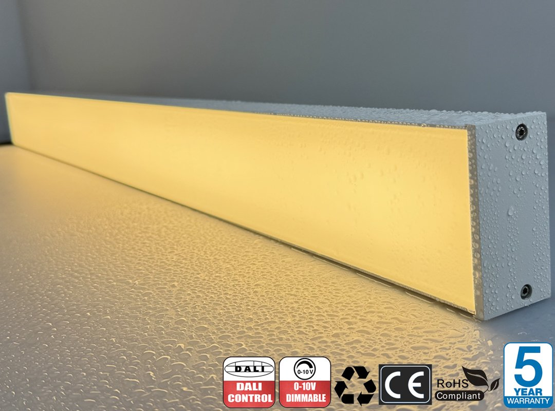 Waterproof Modern Suspended Indoor LED Lienar Light 20W 40W 50W 60W 80W Home Office Commercial Linear LED Pendant Light