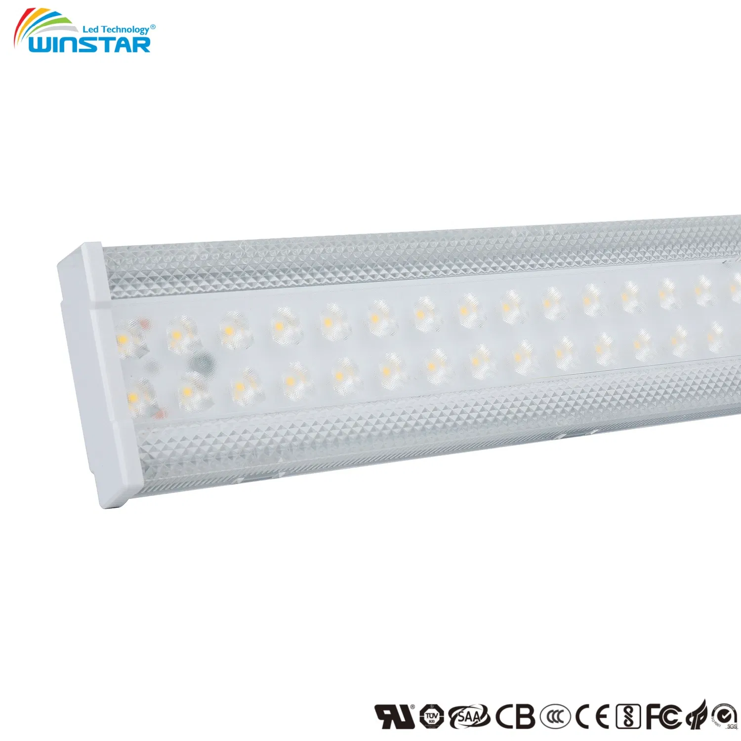High Efficiency 180lm/W LED Track Linear Light for Commercial Supermarket Office Warehouse Lighting