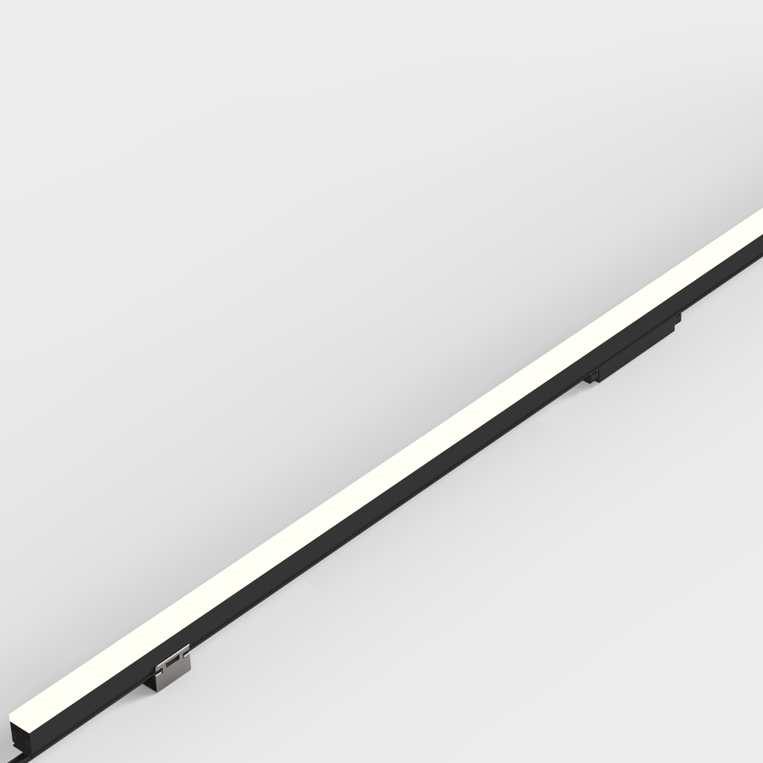 Modular 48V Smart LED Magnetic Track Rail Lighting System 12W/15W Linear Flood Light Ceiling Recessed Outdoor IP65