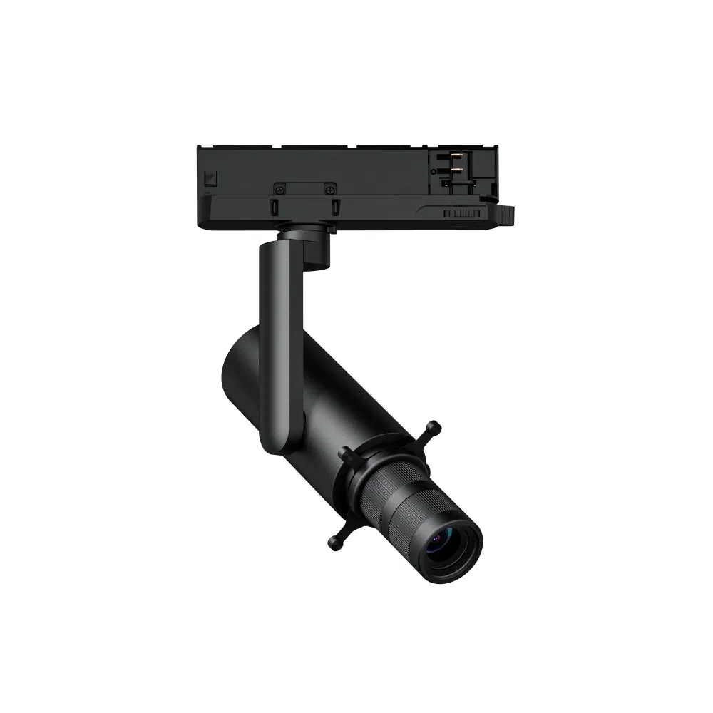 LED Track Light Projector, Shapeable Focus Beam, Adjustable Spotlight