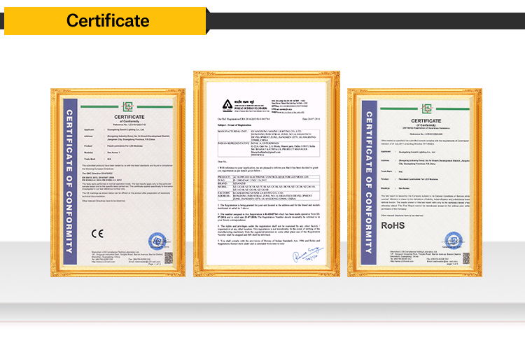 Certification Documents