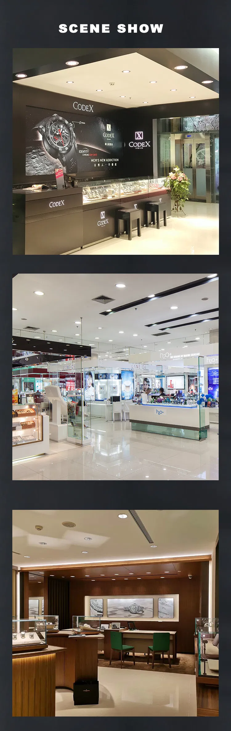 LED COB Frameless Ceiling Spotlight 30W High CRI Embedded Spot Light